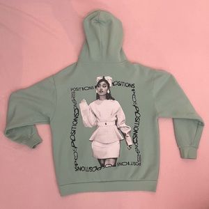 Ariana Grande Positions Hoodie Mint Green SOLD OUT